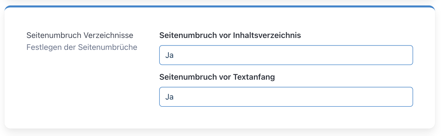 Seitenumbruch