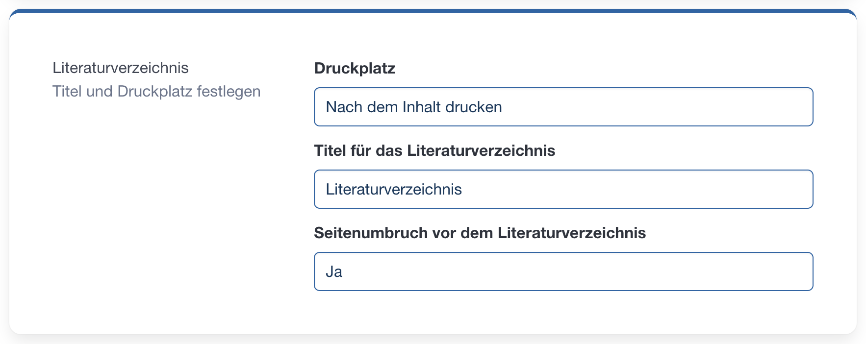 Literaturverzeichnis