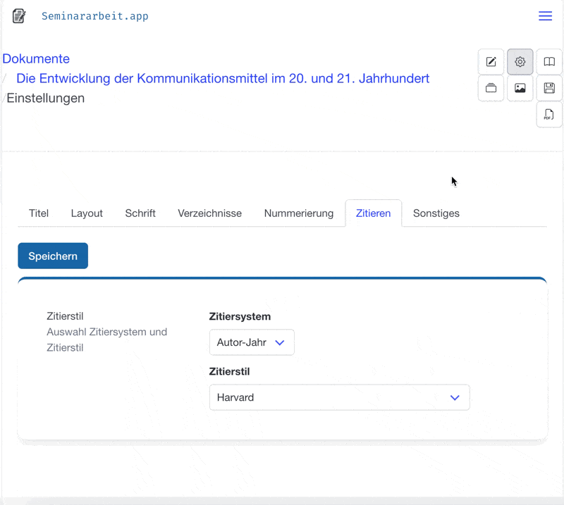 Zitieren leicht gemacht